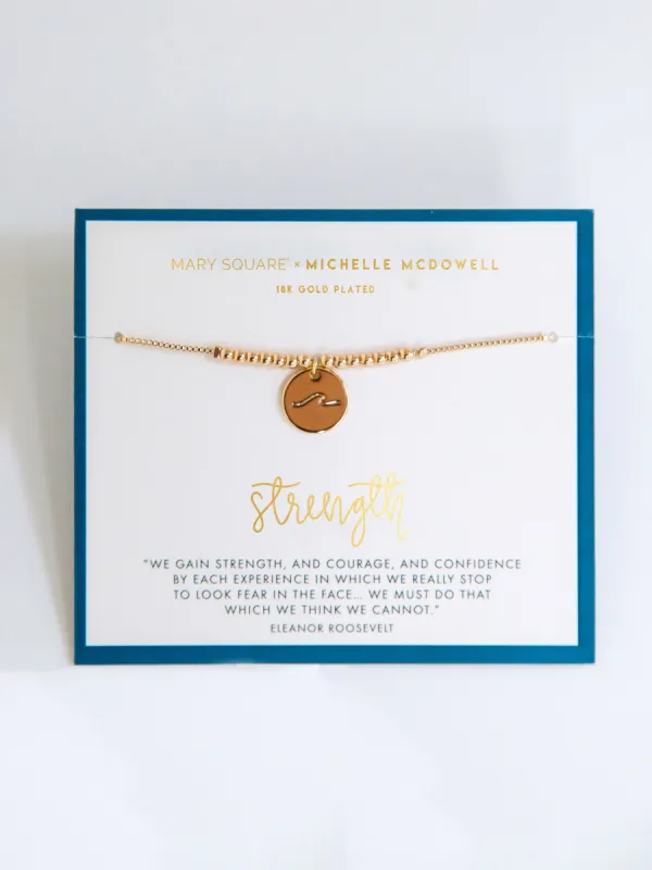 FINAL SALE - Strength Inspirational Bracelet sold by Michelle McDowell