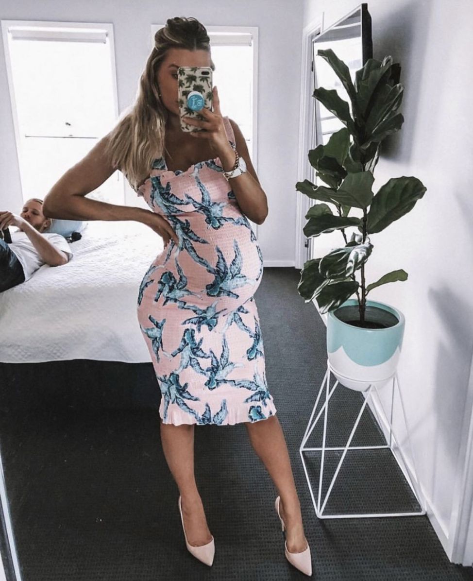 TINA MIDI DRESS - PINK PRINT sold by Sndys product image thumbnail 5