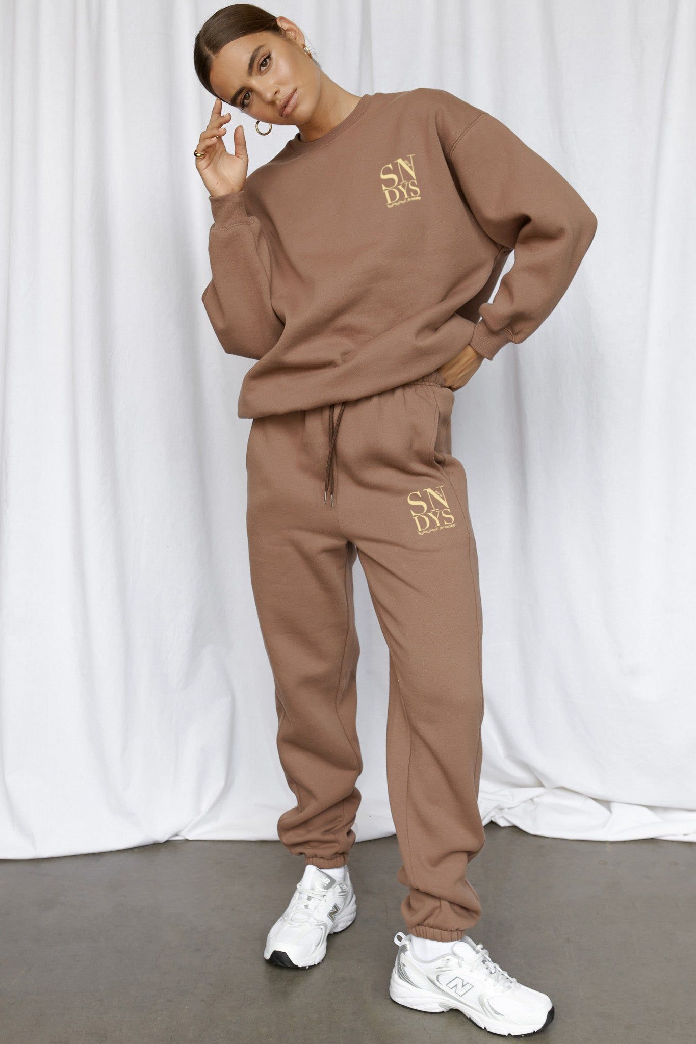 RHODES CREWNECK - MOCHA sold by Sndys product image thumbnail 2