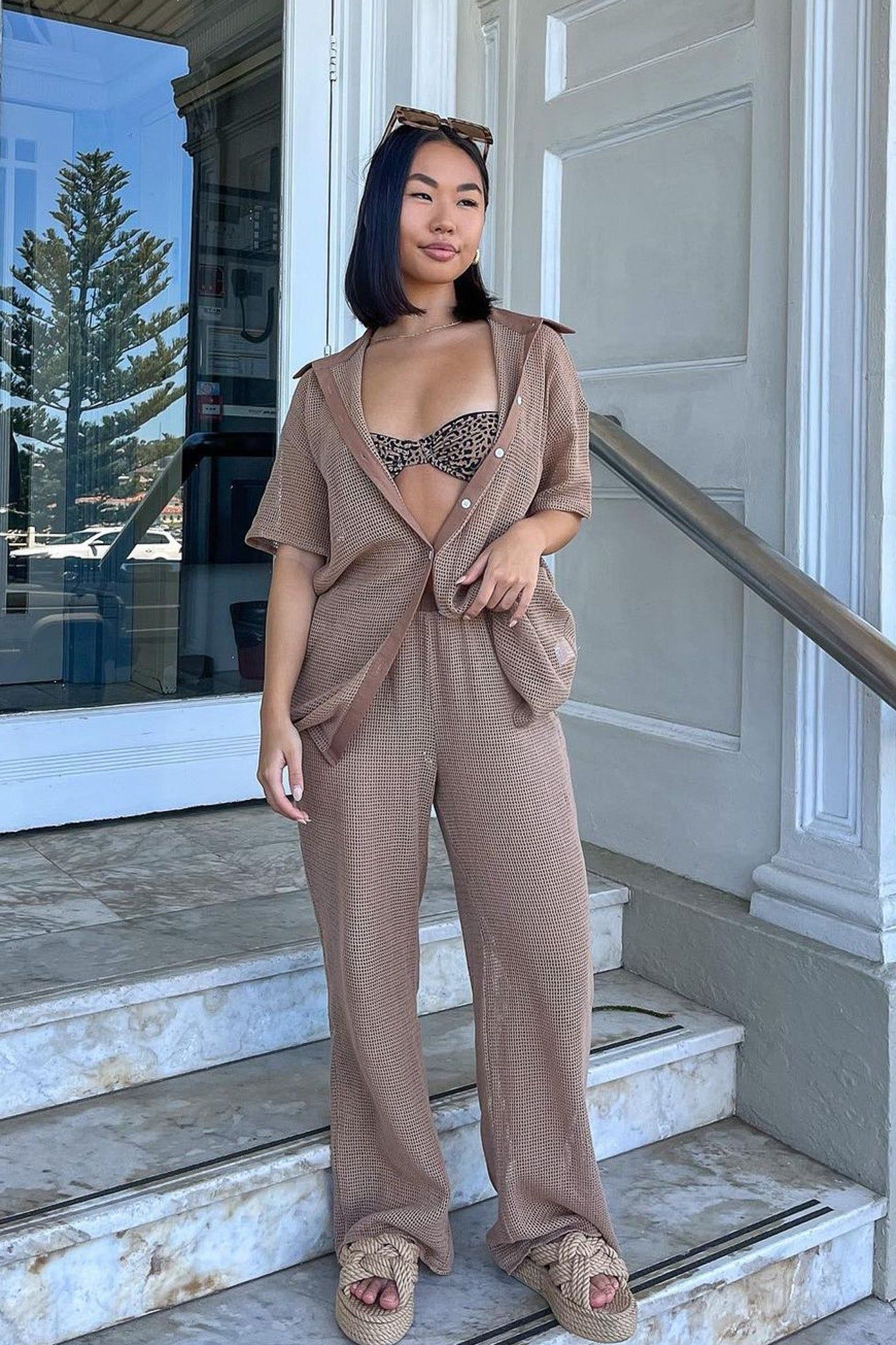 HYAMS PANTS - MOCHA sold by Sndys