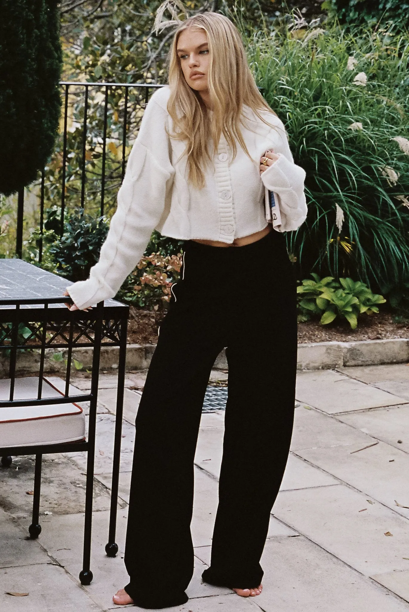 LAINE CABLE CARDIGAN sold by Sndys