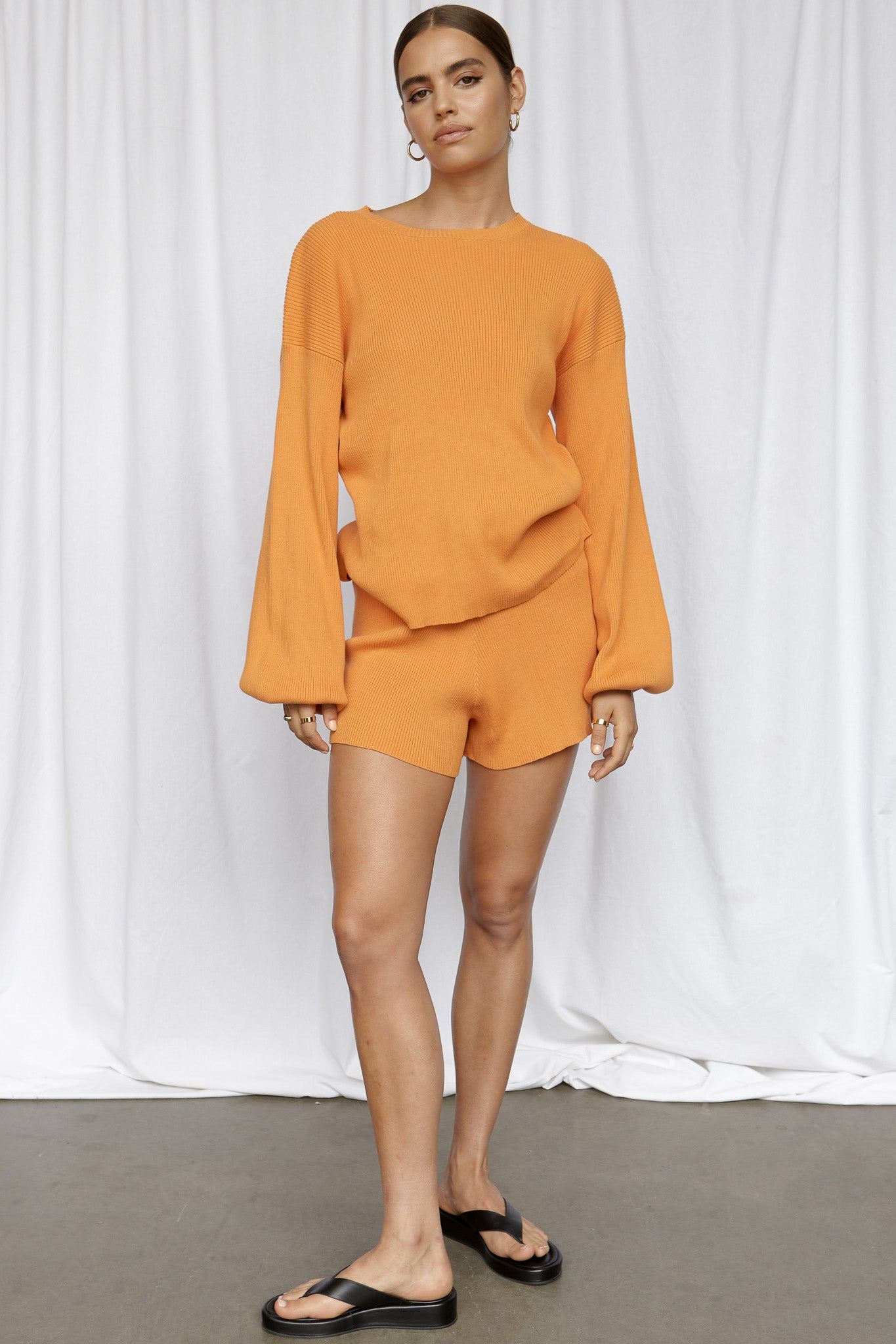 GOLDIE LONG SLEEVE TOP - ORANGE sold by Sndys product image thumbnail 3