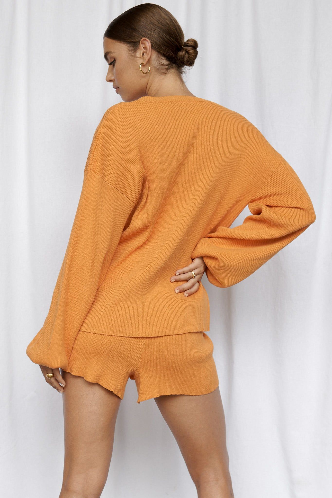 GOLDIE LONG SLEEVE TOP - ORANGE sold by Sndys product image thumbnail 2