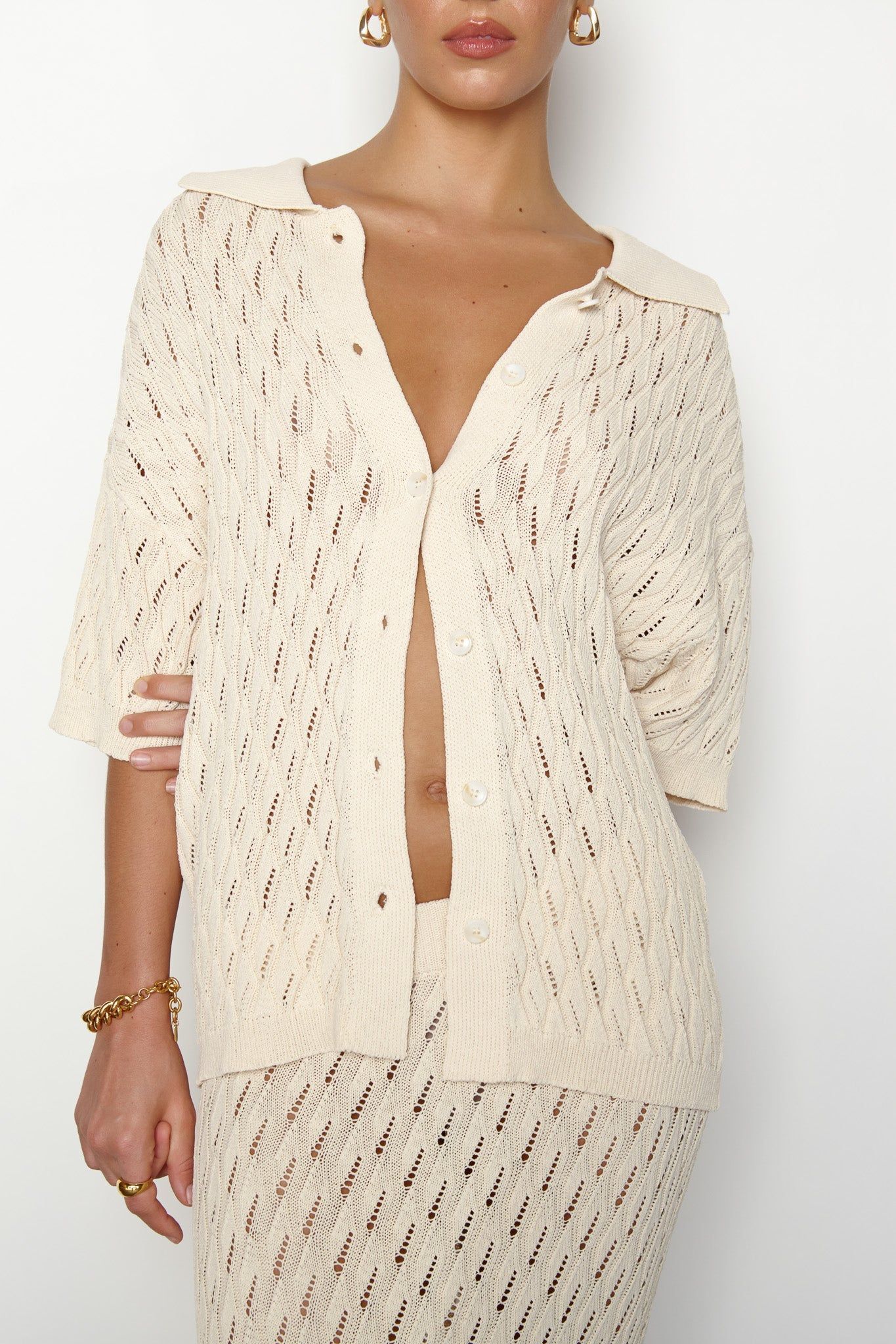 CLAIRE TOP - SAND sold by Sndys product image thumbnail 3