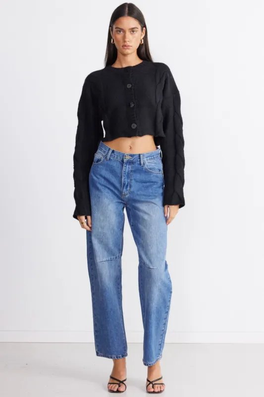 LAINE CABLE CARDIGAN sold by Sndys