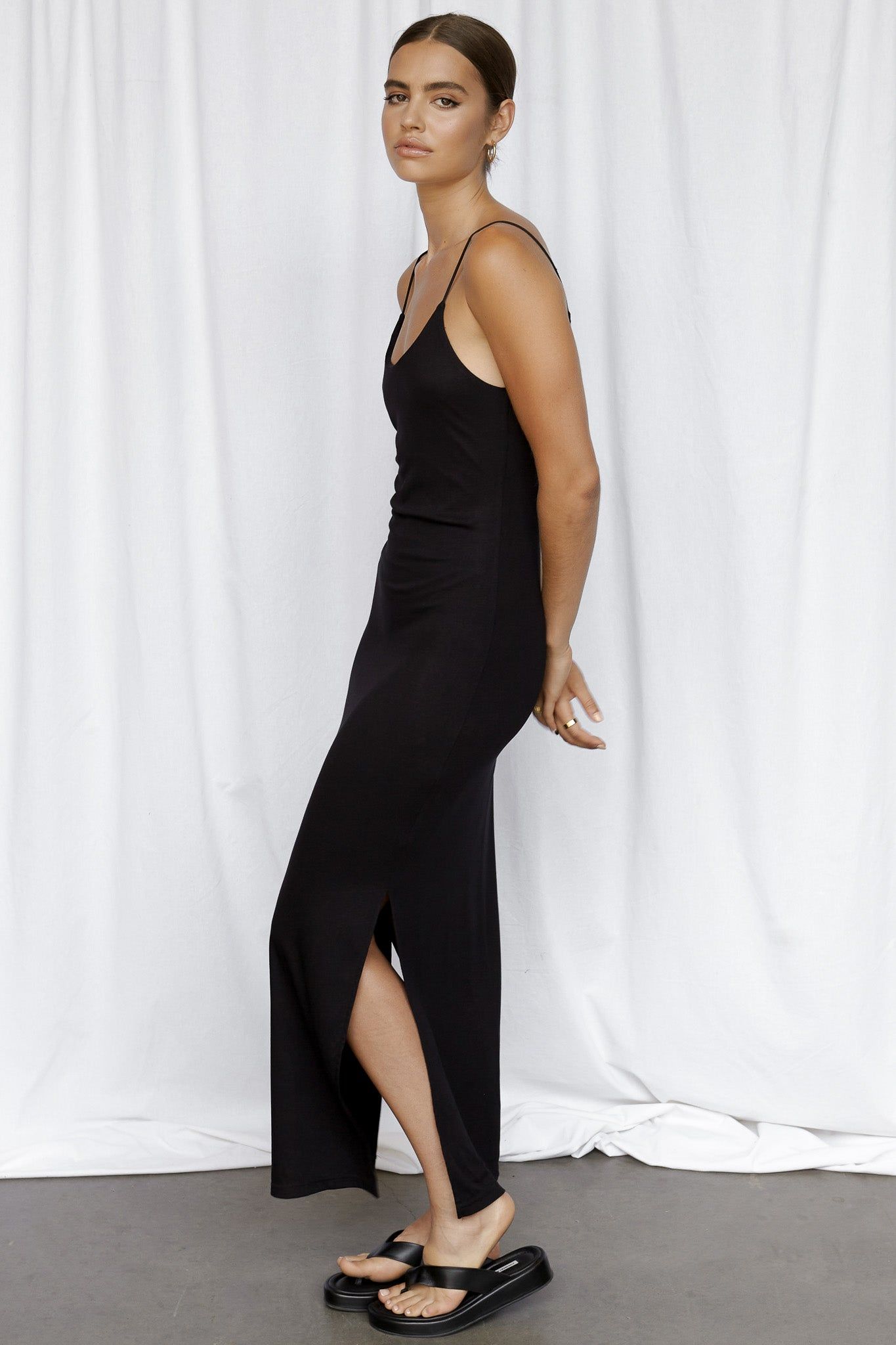 HUDSON MAXI DRESS - BLACK sold by Sndys product image thumbnail 7