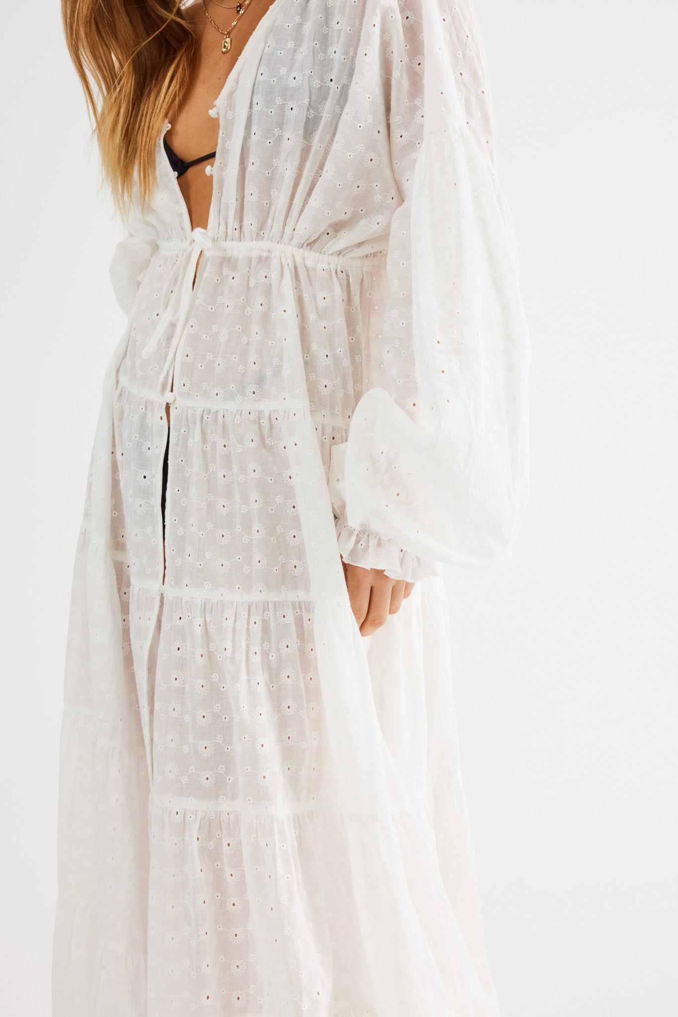 POSY MAXI DRESS - WHITE sold by Sndys product image thumbnail 7