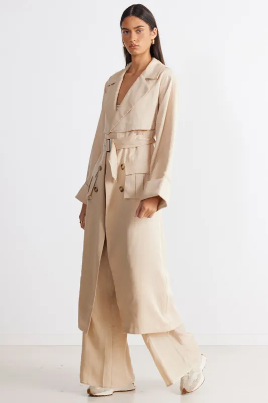 VICTORIA DETACHABLE TRENCH COAT sold by Sndys