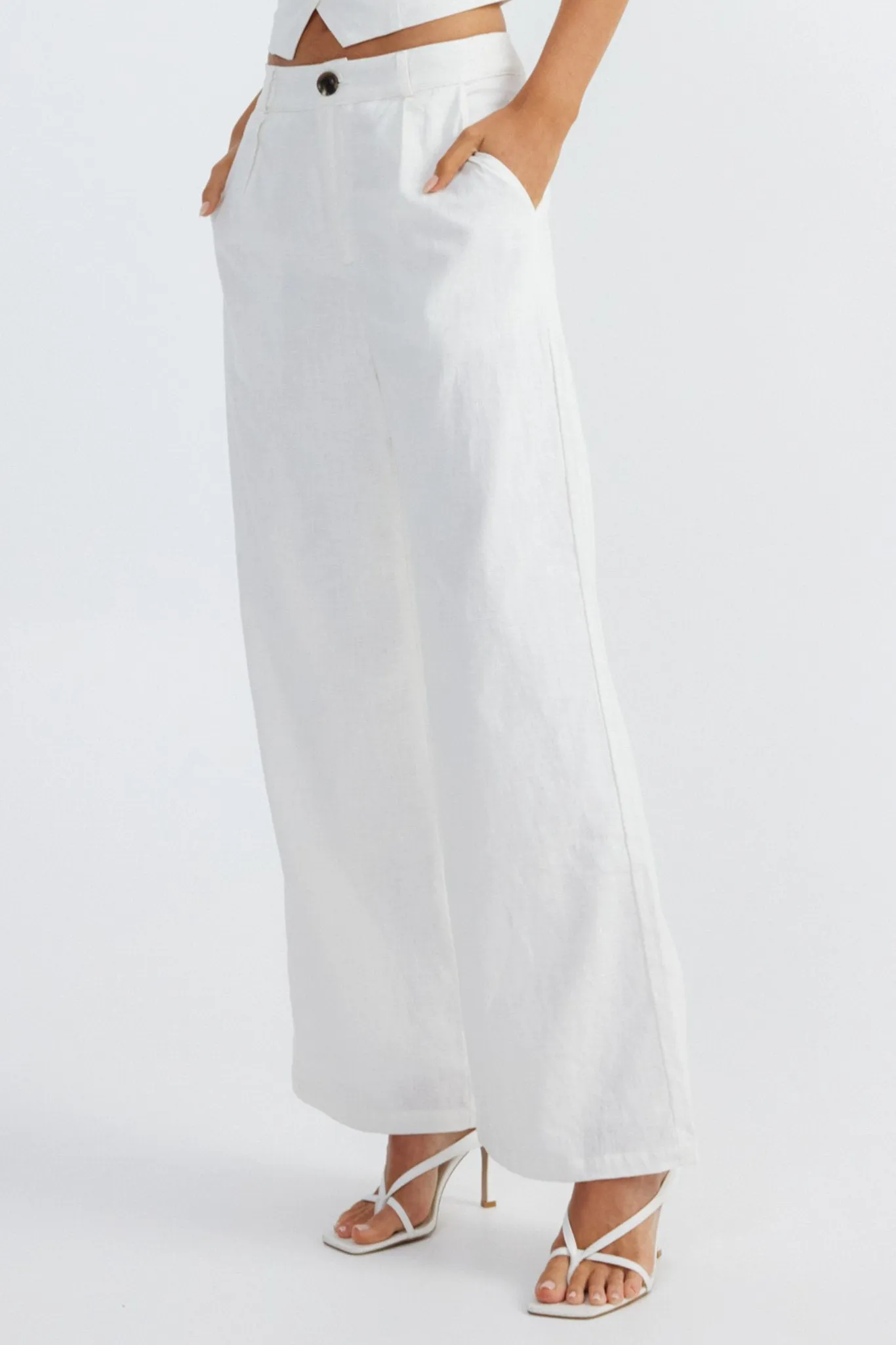 HALE LINEN PANTS sold by Sndys product image thumbnail 3