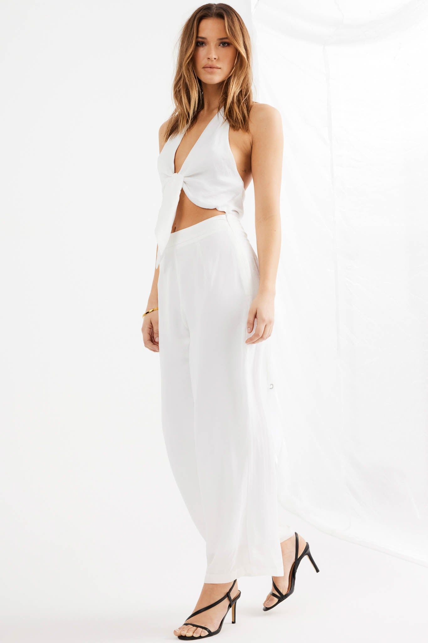AURA JUMPSUIT - WHITE sold by Sndys product image thumbnail 4