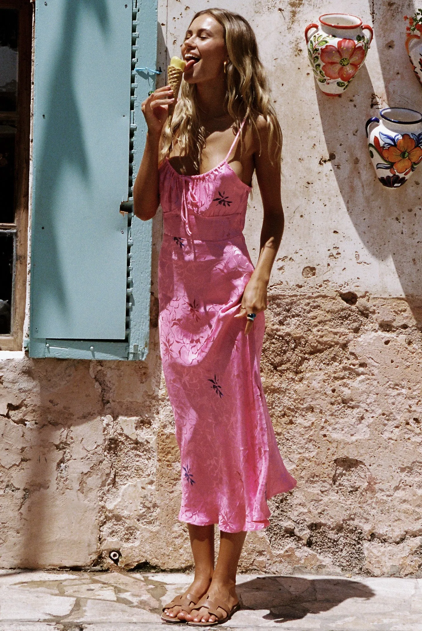 ROSA MIDI DRESS sold by Sndys