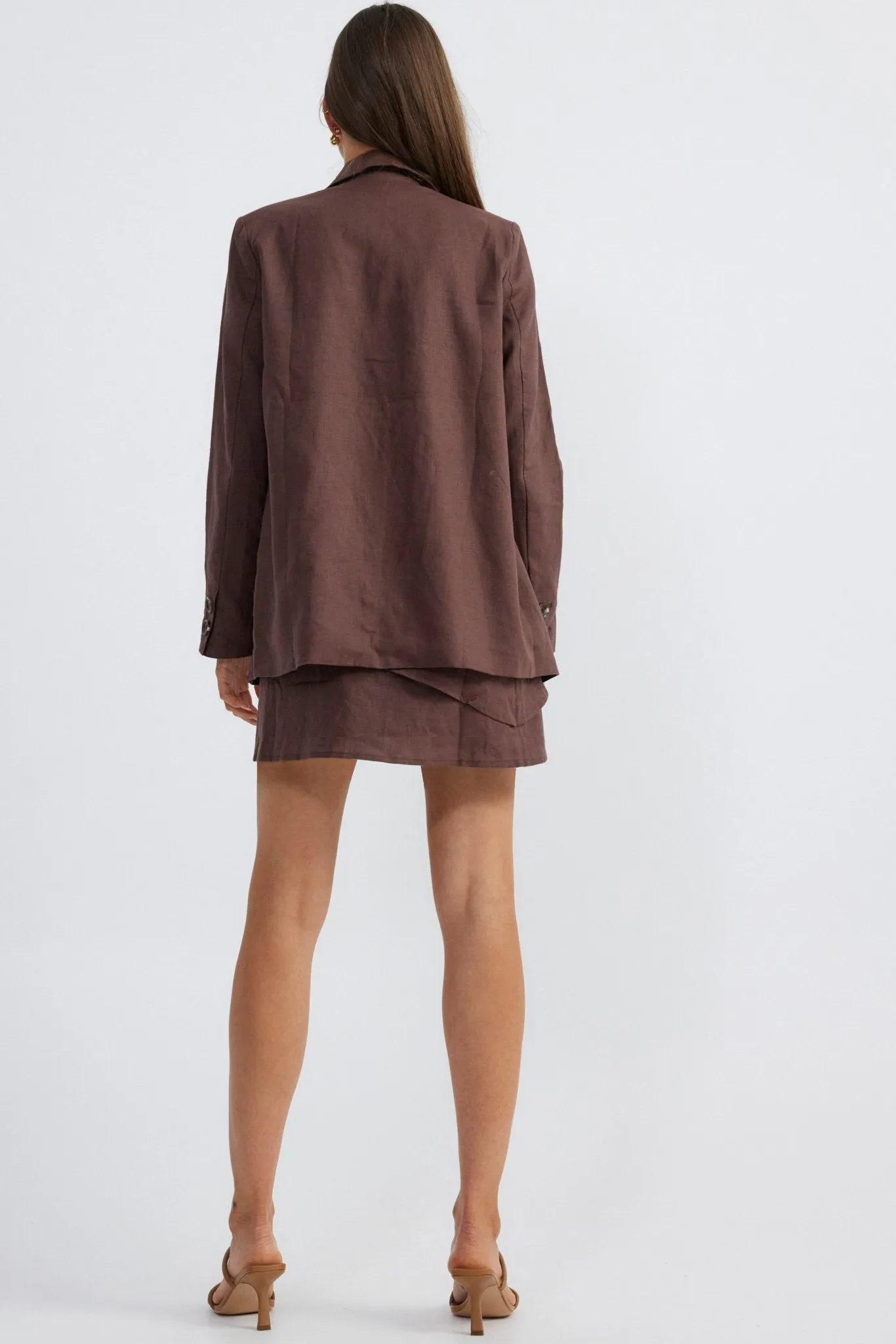 HALE LINEN BLAZER sold by Sndys product image thumbnail 5