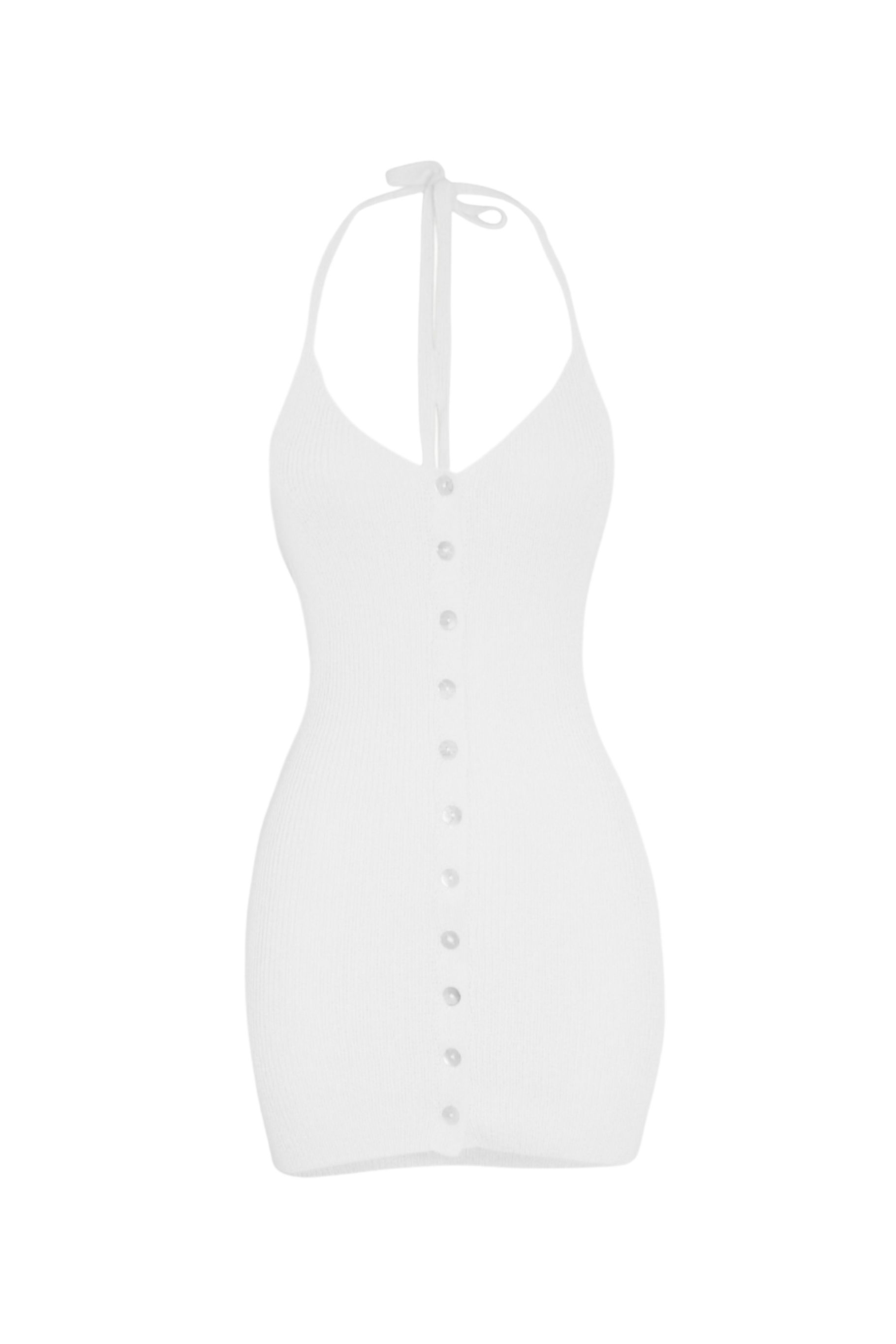 ARLES HALTER DRESS - OFF WHITE sold by Sndys product image thumbnail 4