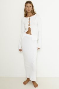ETTA TOP - WHITE sold by Sndys