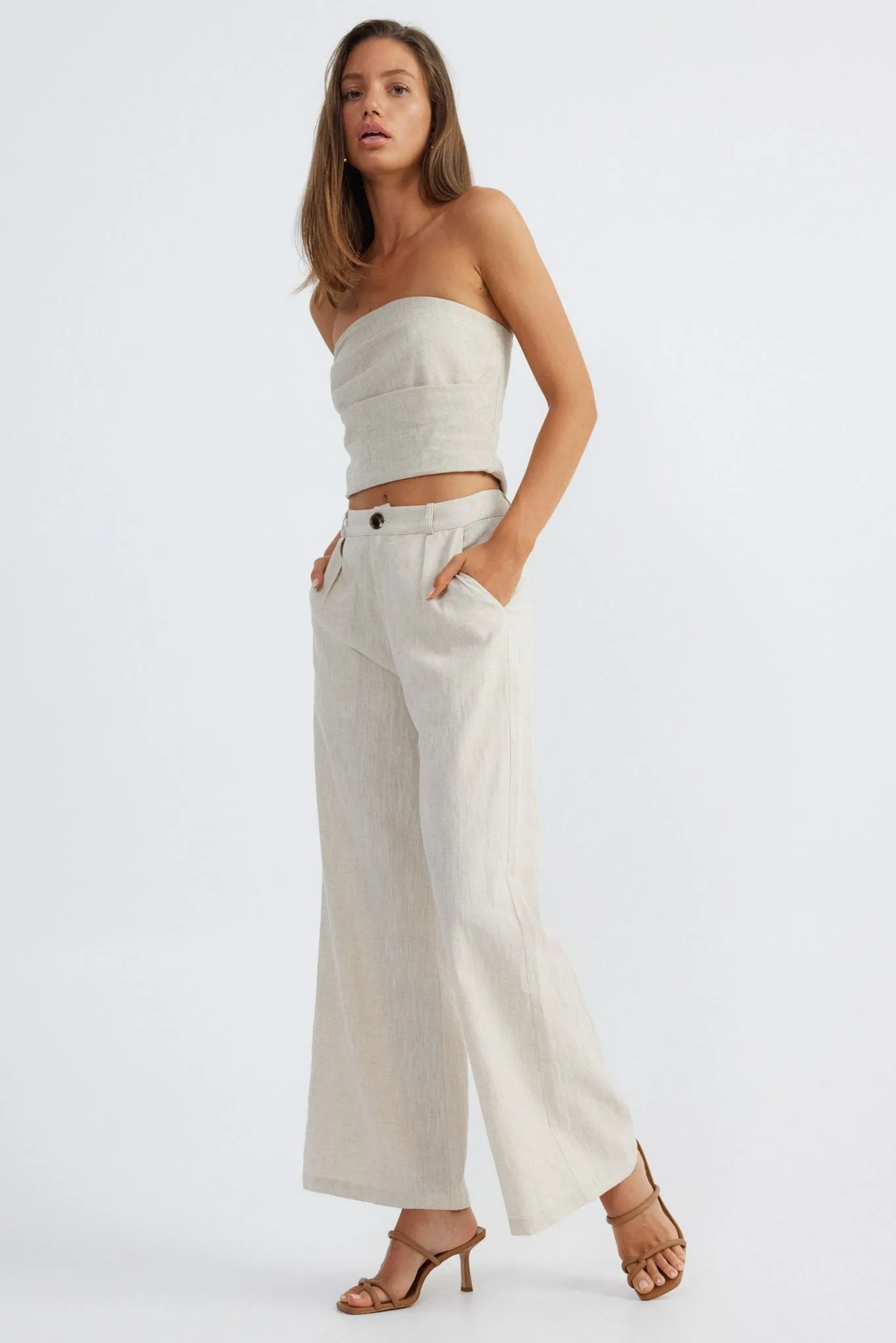 HALE LINEN PANTS sold by Sndys product image thumbnail 2
