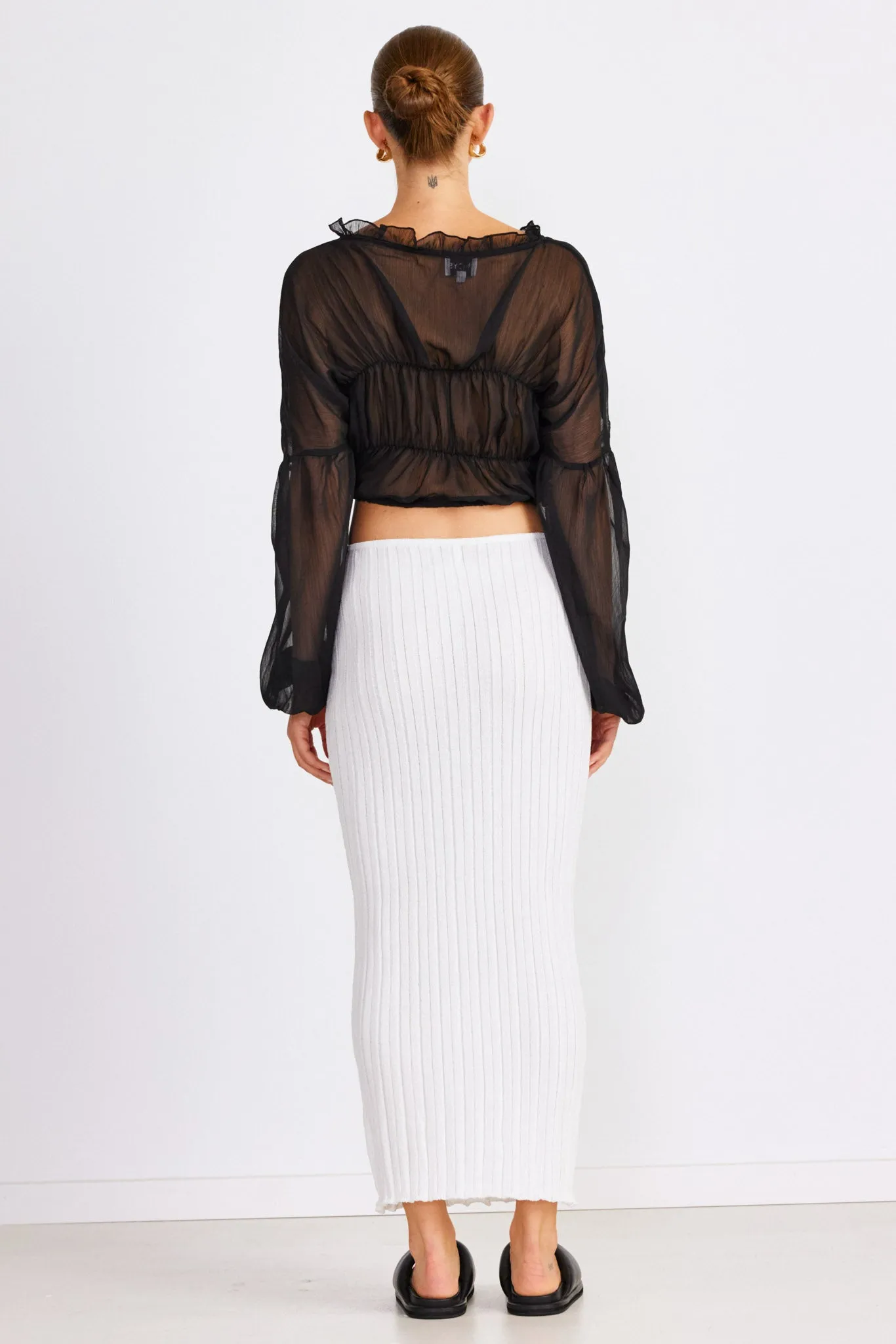 BAHA RIBBED SKIRT sold by Sndys product image thumbnail 4