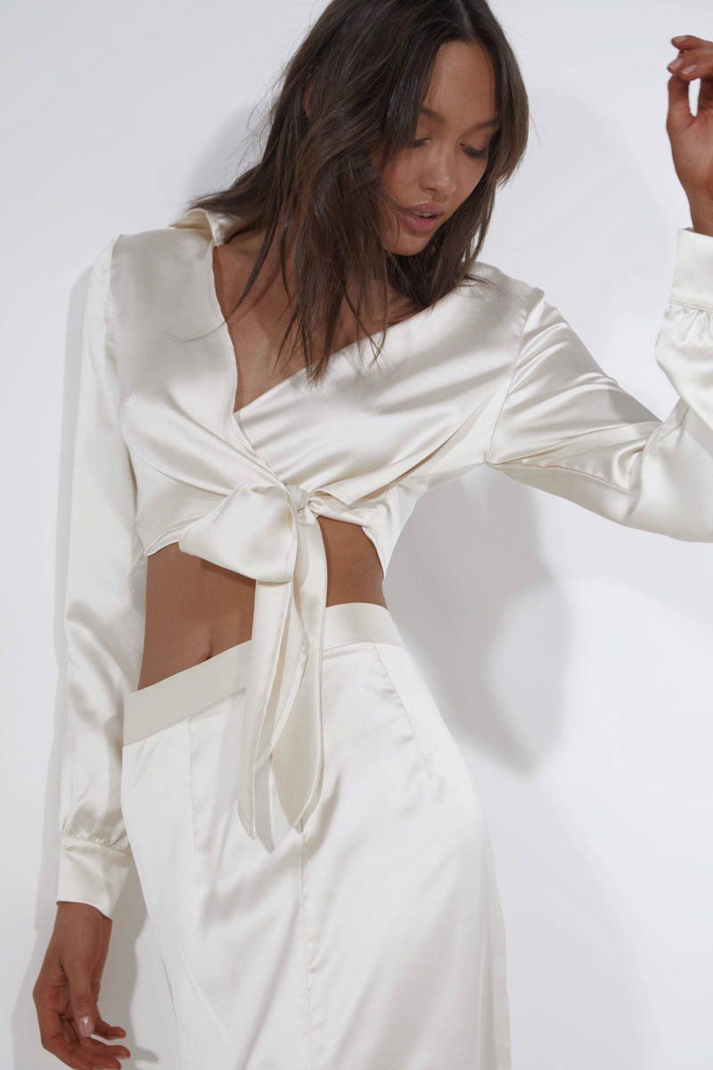 NIKITA SKIRT - CHAMPAGNE sold by Sndys product image thumbnail 5