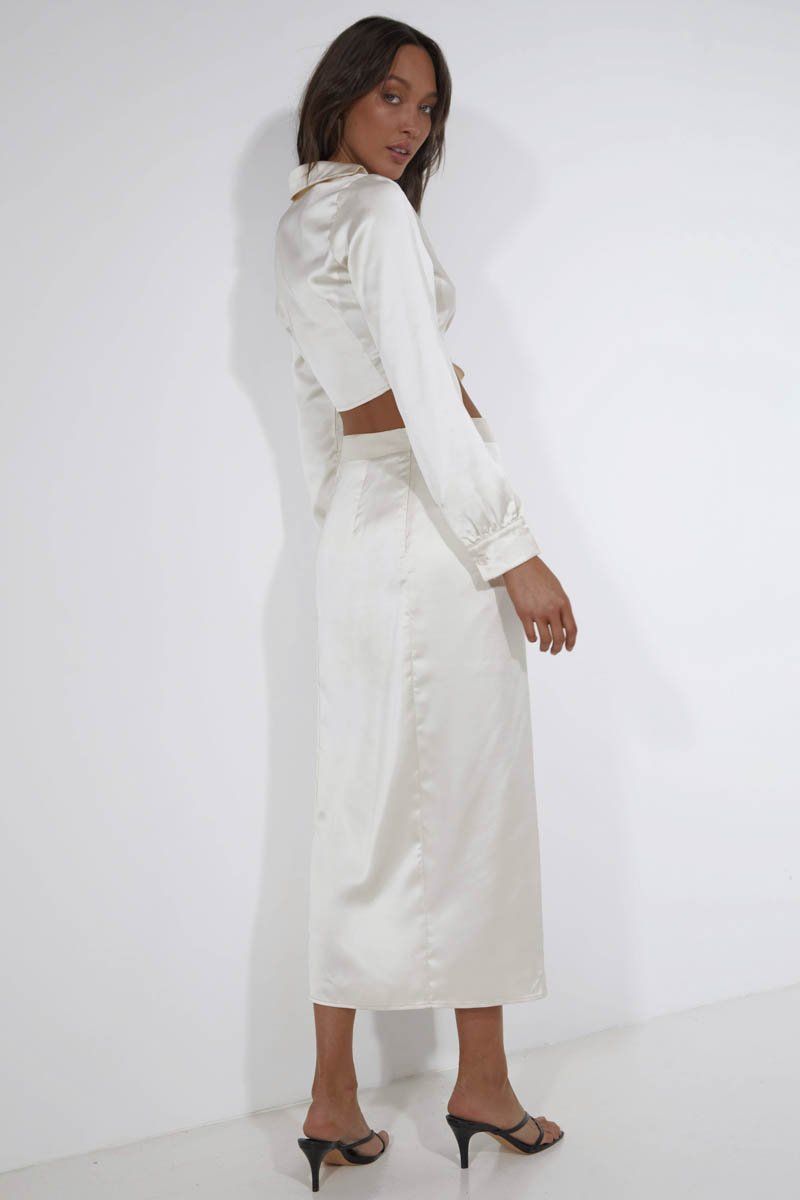 NIKITA SKIRT - CHAMPAGNE sold by Sndys product image thumbnail 3