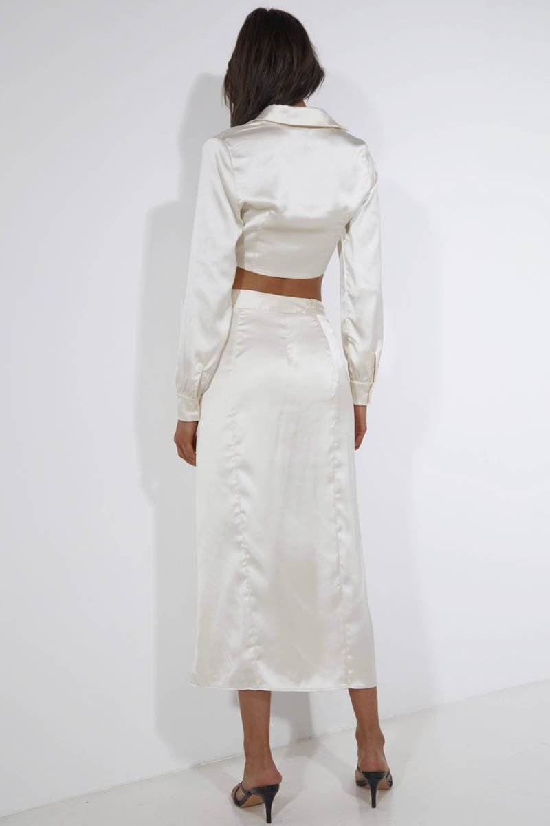 NIKITA SKIRT - CHAMPAGNE sold by Sndys product image thumbnail 4