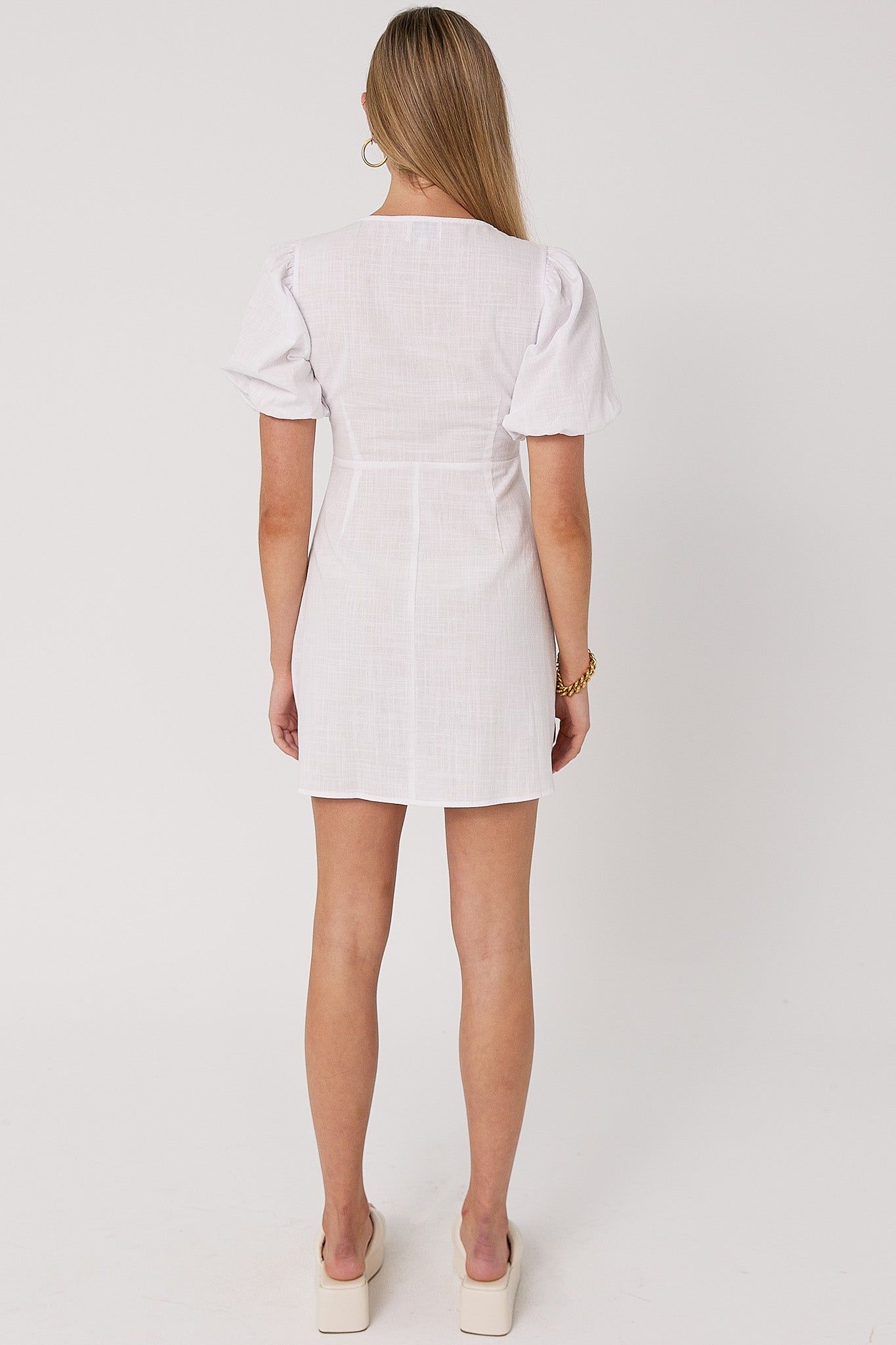 MAXINE DRESS - WHITE sold by Sndys product image thumbnail 2