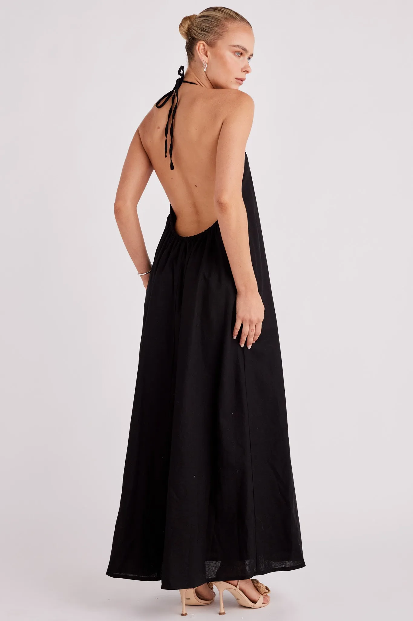 ALYSSE HALTER MAXI DRESS sold by Sndys product image thumbnail 3
