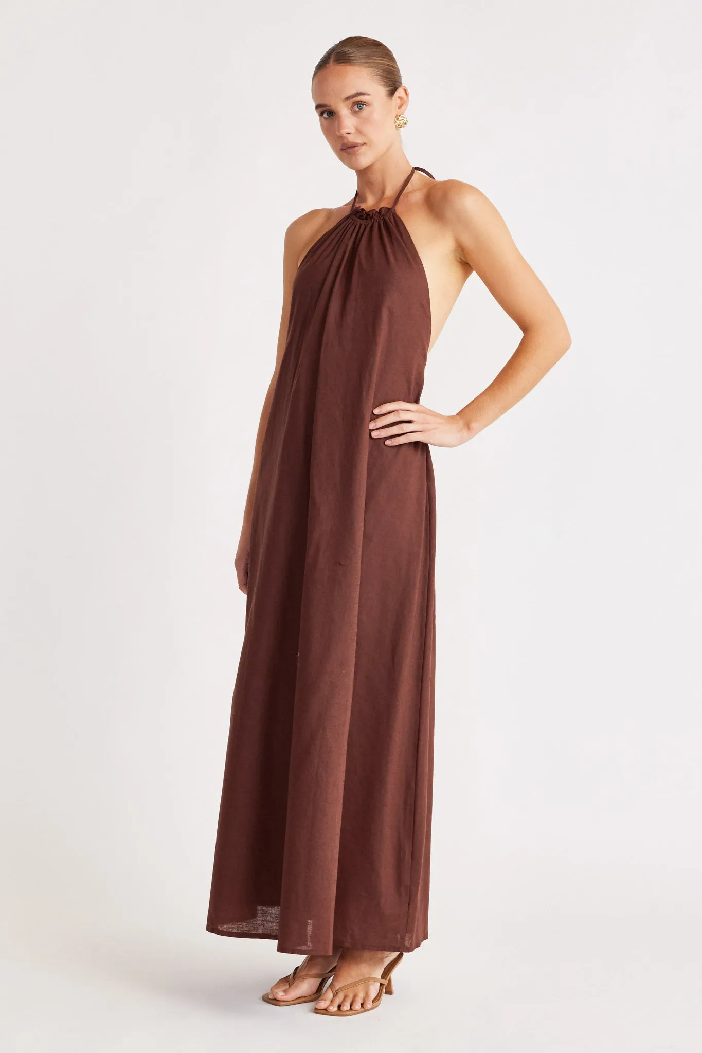 ALYSSE HALTER MAXI DRESS sold by Sndys product image thumbnail 3