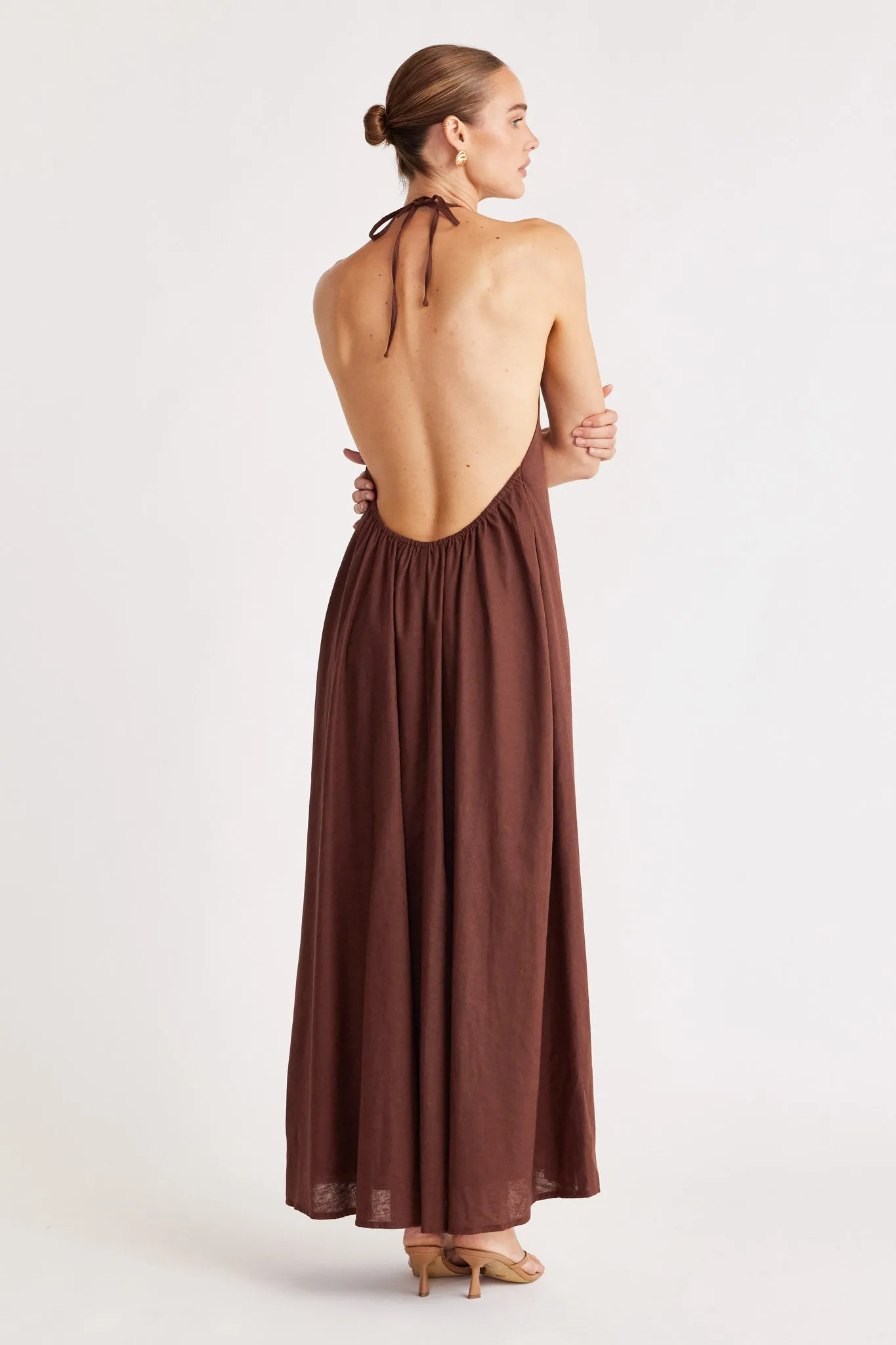 ALYSSE HALTER MAXI DRESS sold by Sndys product image thumbnail 4