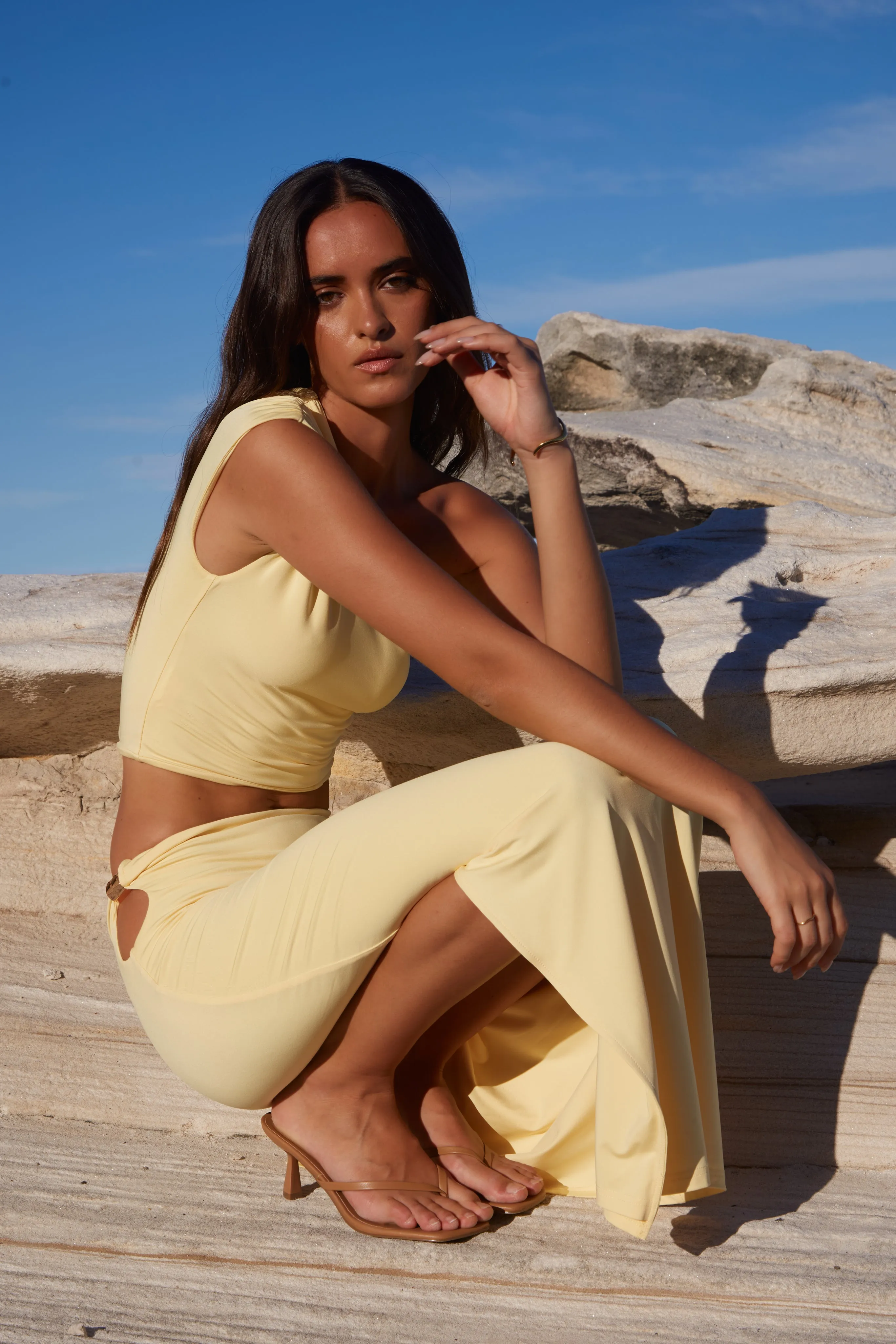 BAYLEE MAXI SKIRT sold by Sndys product image thumbnail 2
