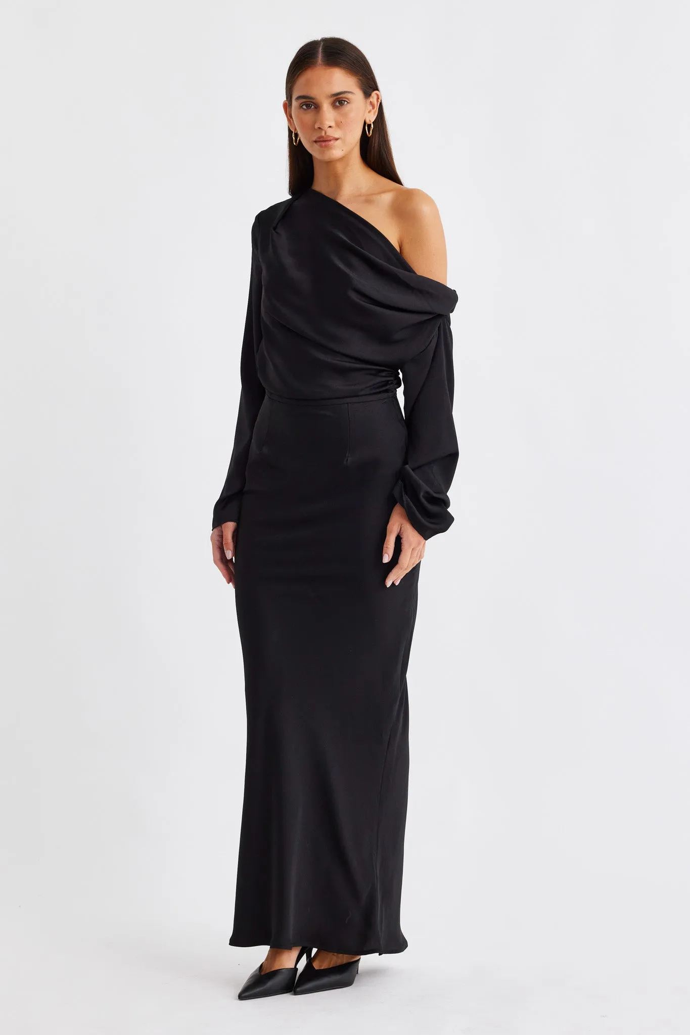 CALISSA LONG SLEEVE MAXI DRESS sold by Sndys product image thumbnail 4