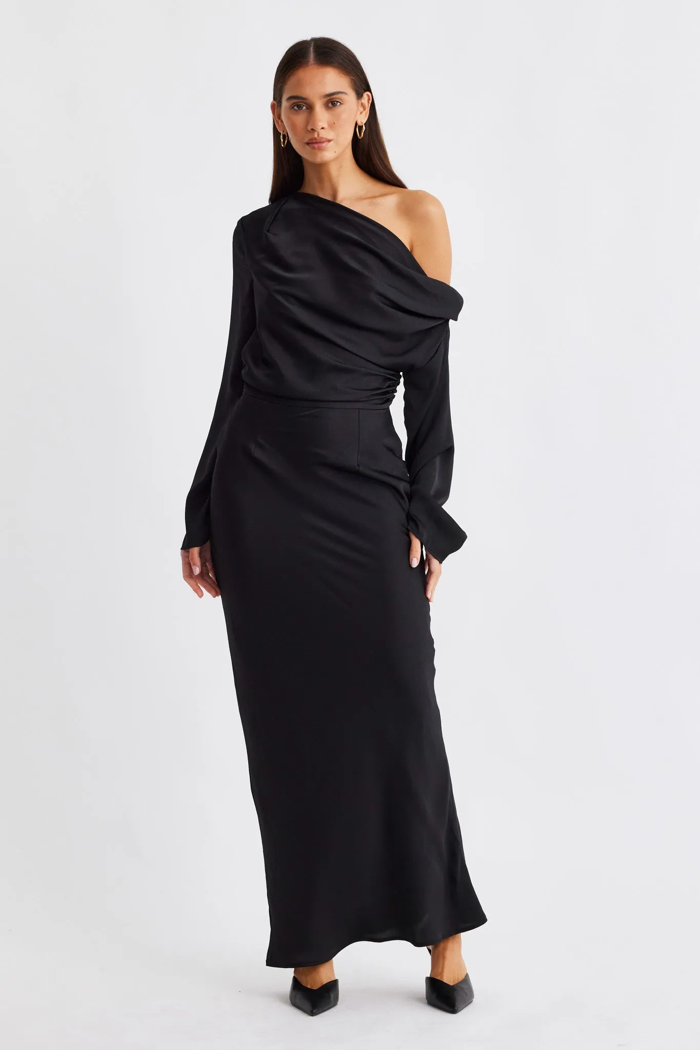 CALISSA LONG SLEEVE MAXI DRESS sold by Sndys product image thumbnail 3
