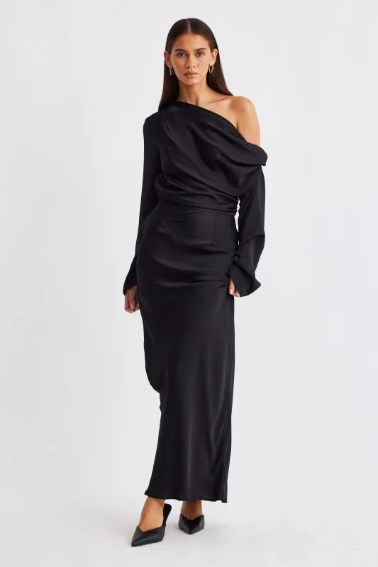 CALISSA LONG SLEEVE MAXI DRESS sold by Sndys