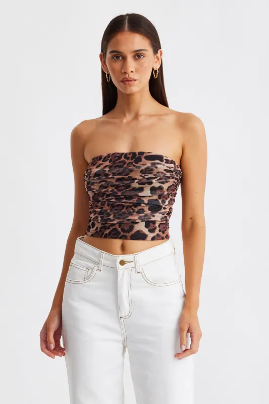 LEOPARD BANDEAU sold by Sndys