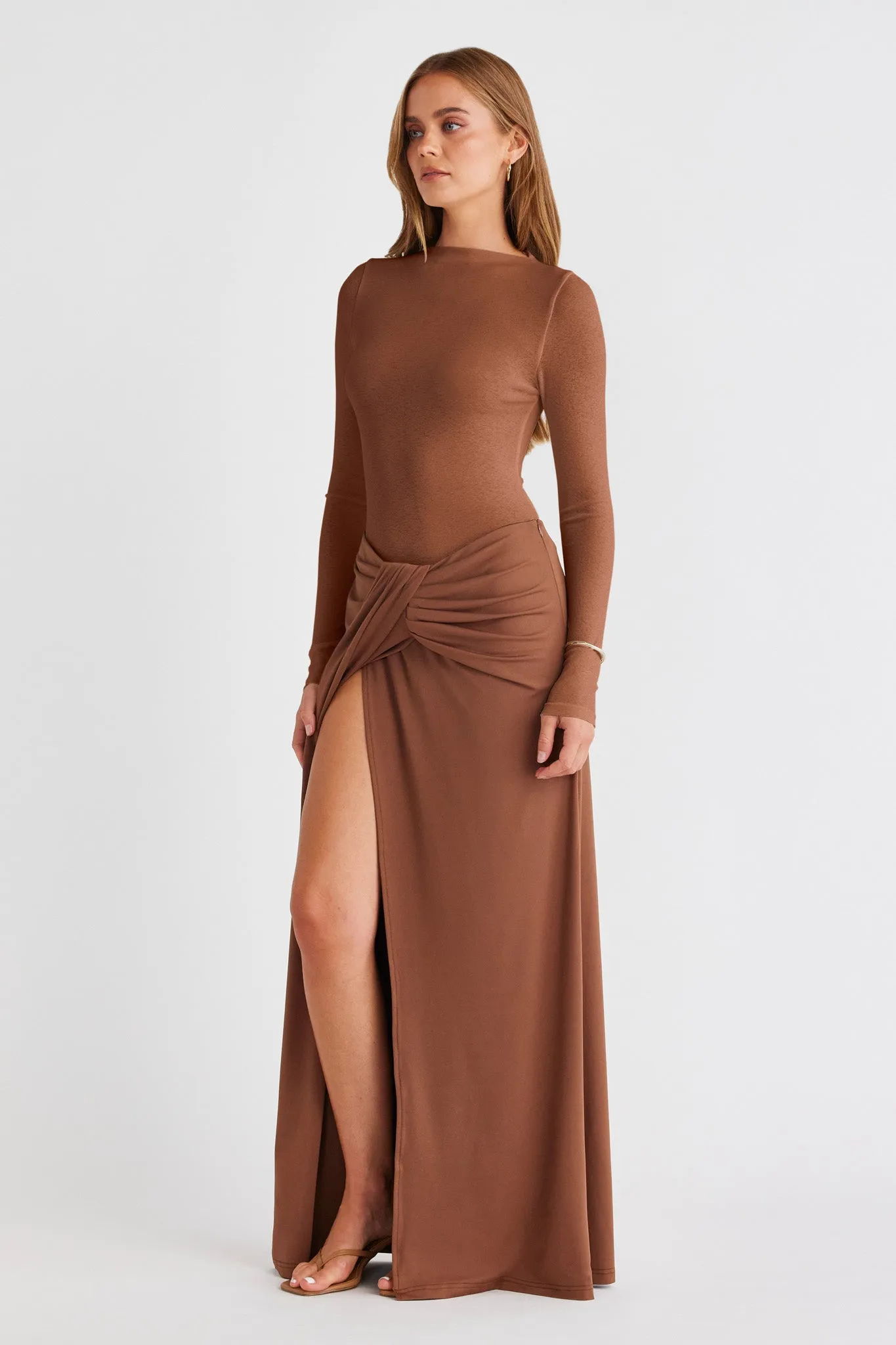 CANTARIOS JERSEY MAXI SKIRT sold by Sndys product image thumbnail 2