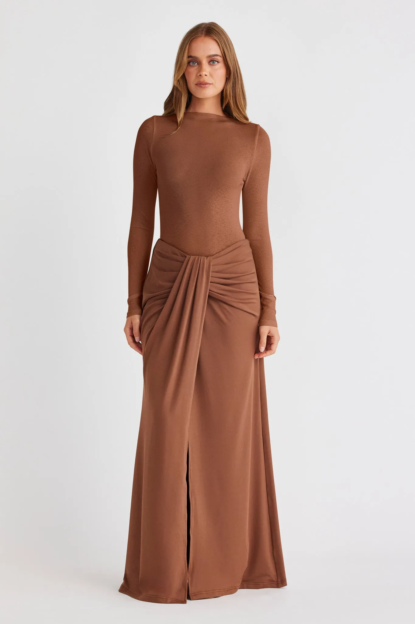 CANTARIOS JERSEY MAXI SKIRT sold by Sndys product image thumbnail 4