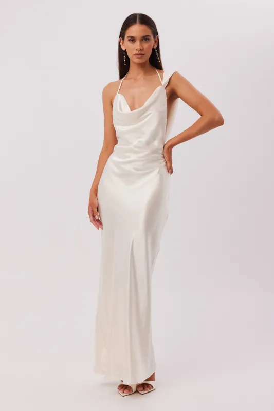 BEE COWL NECK MAXI DRESS sold by Sndys