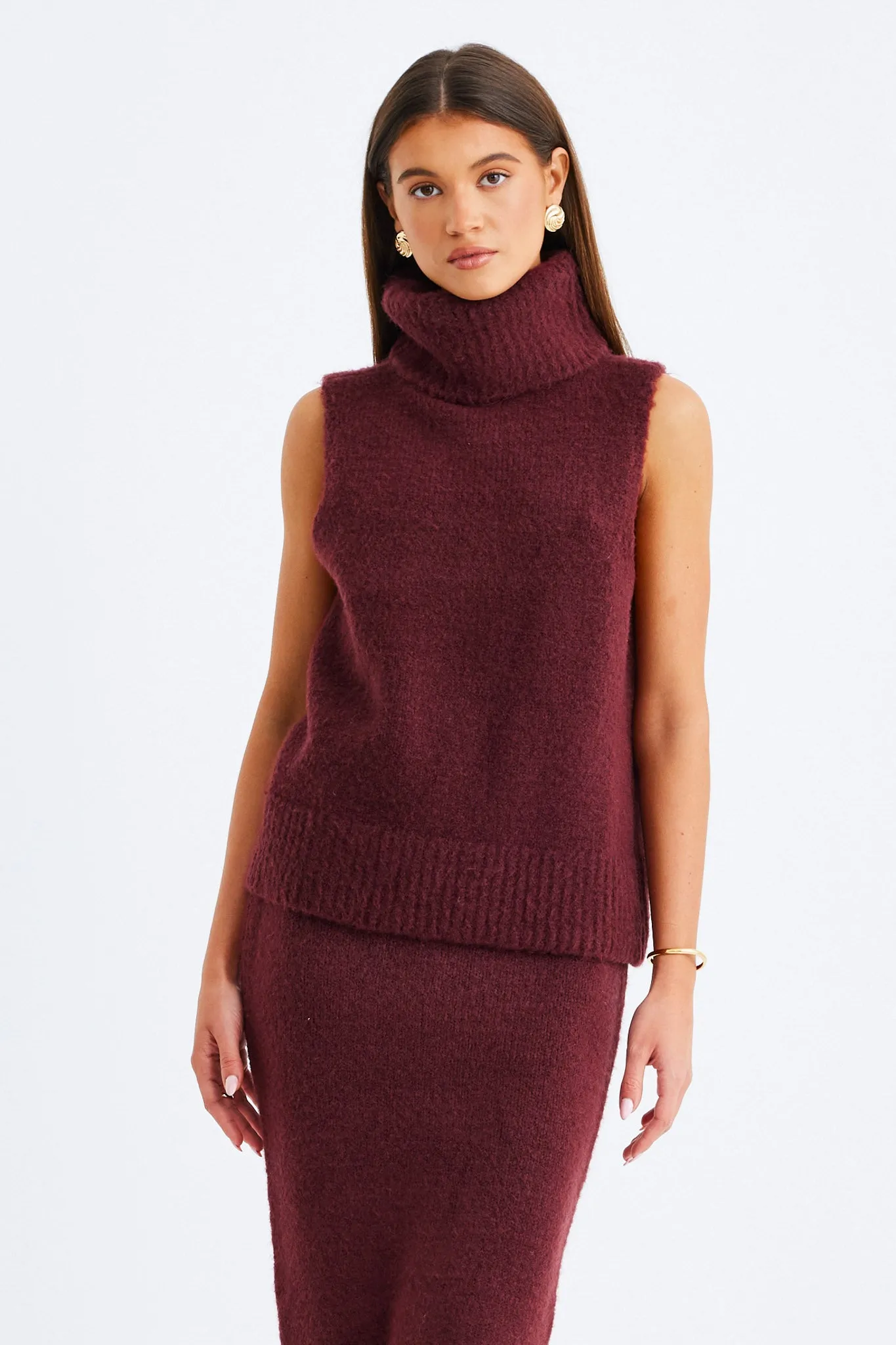 WINNIE SLEEVELESS KNIT TOP sold by Sndys