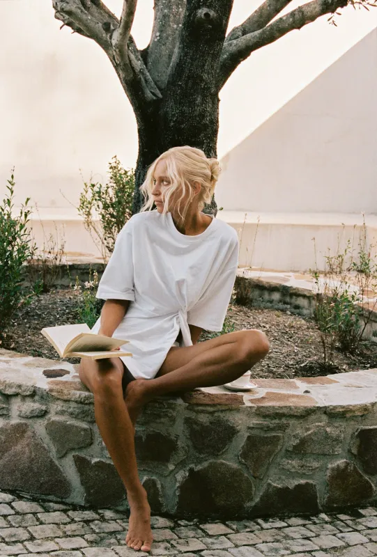 ZAIRA KNOT T-SHIRT sold by Sndys