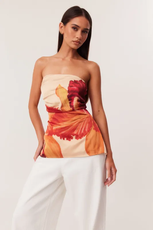 CATTLEYA LONGLINE TOP sold by Sndys