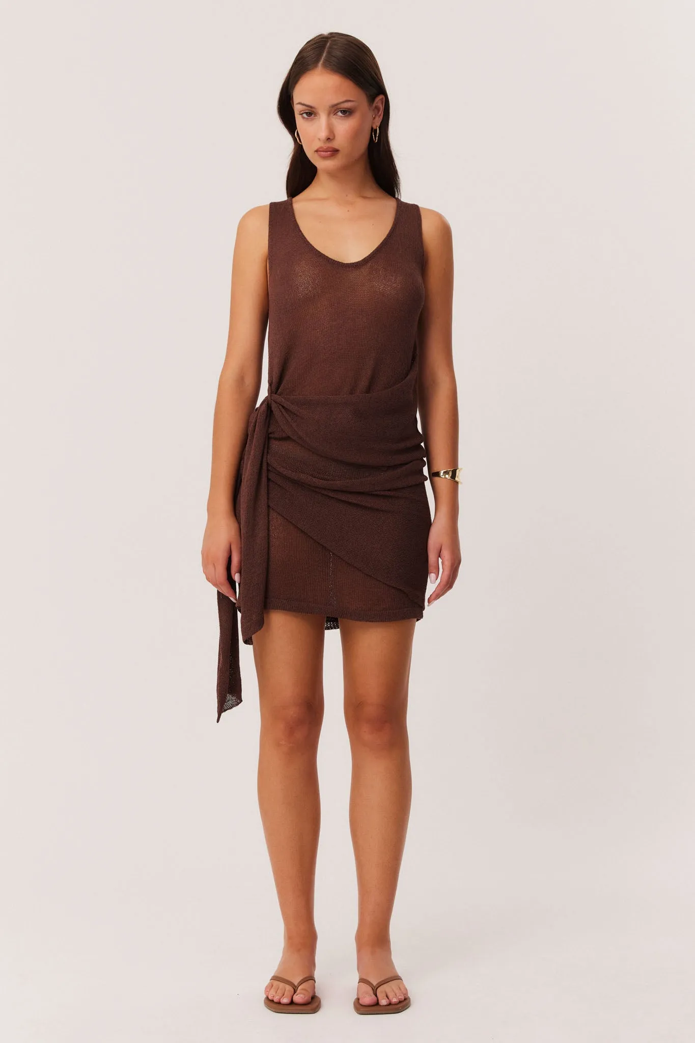 MINDY WRAP MINI SKIRT sold by Sndys product image thumbnail 2