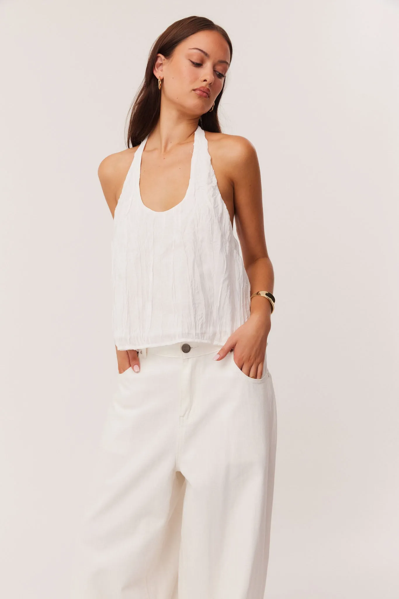 BRANDI CRINKLE TOP sold by Sndys product image thumbnail 5