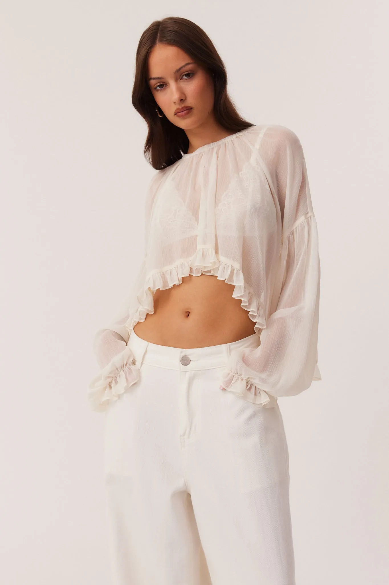 LAURIE LONG SLEEVE TOP sold by Sndys product image thumbnail 2