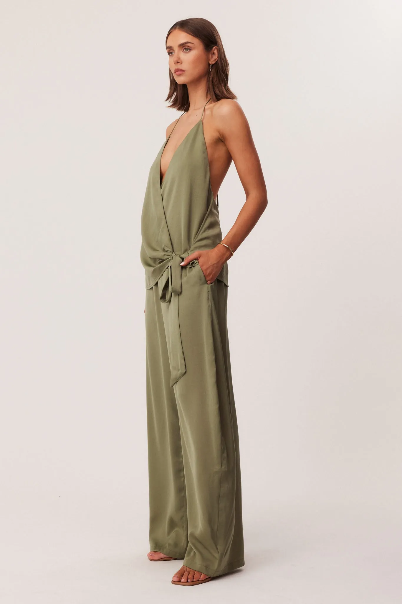 ROSEWOOD HALTER TOP sold by Sndys product image thumbnail 4