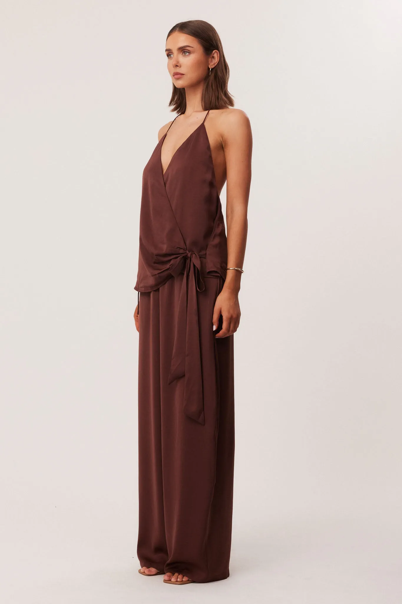 ROSEWOOD HALTER TOP sold by Sndys product image thumbnail 3