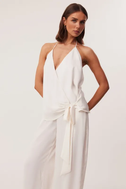 ROSEWOOD HALTER TOP made by Sndys