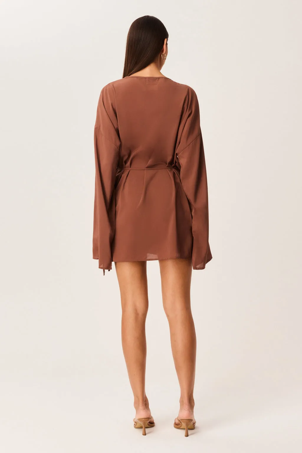 BREE WRAP MINI DRESS sold by Sndys product image thumbnail 5