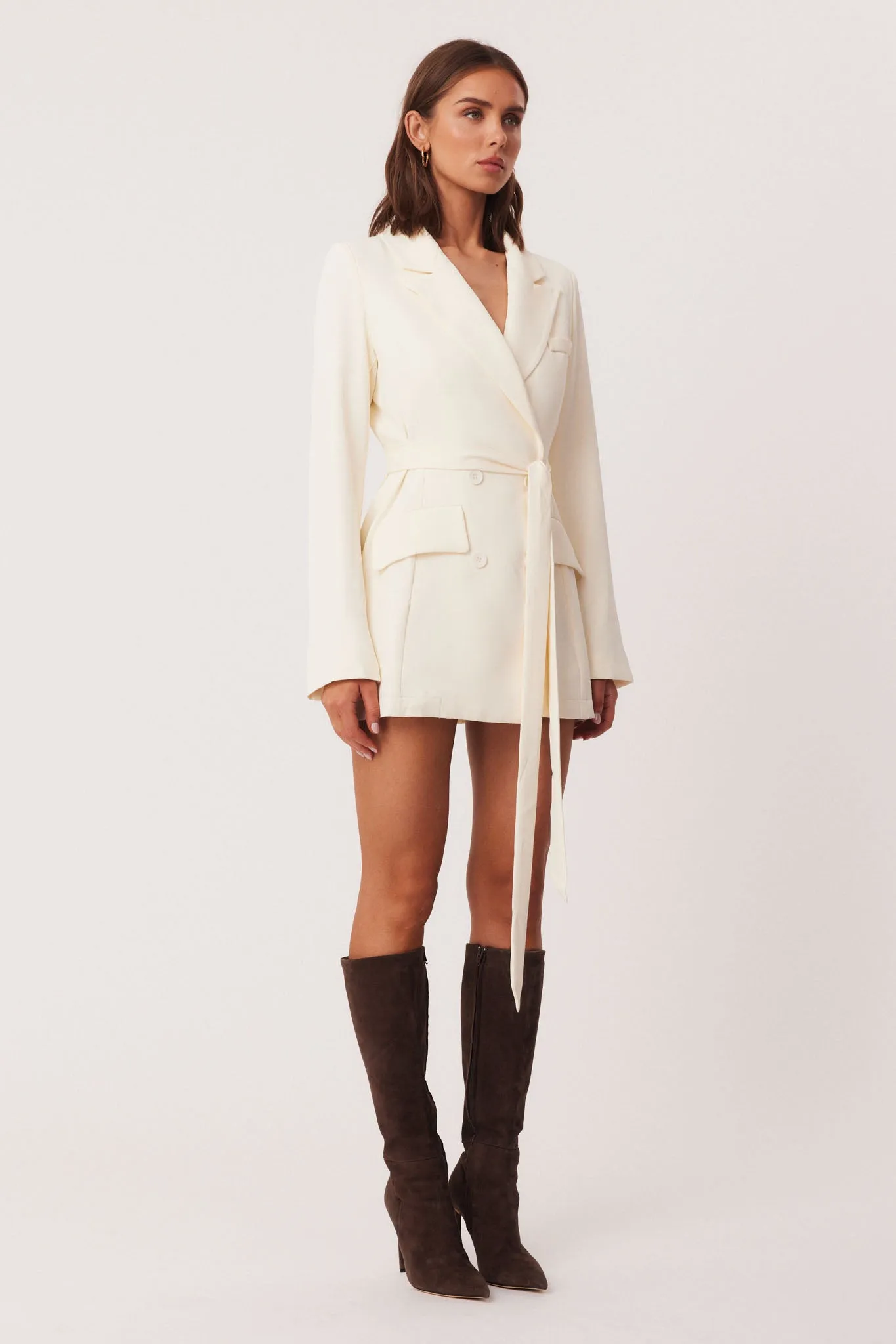 RYAN BLAZER MINI DRESS sold by Sndys product image thumbnail 3