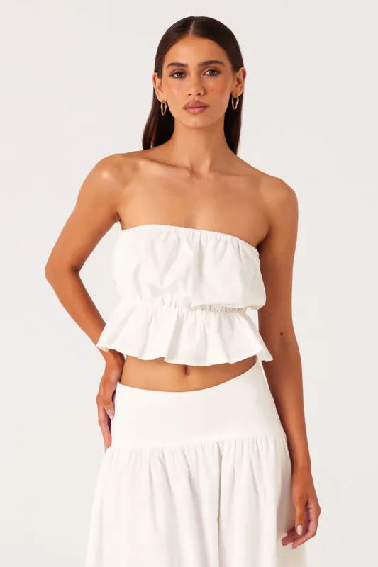 NESA STRAPLESS TOP made by Sndys
