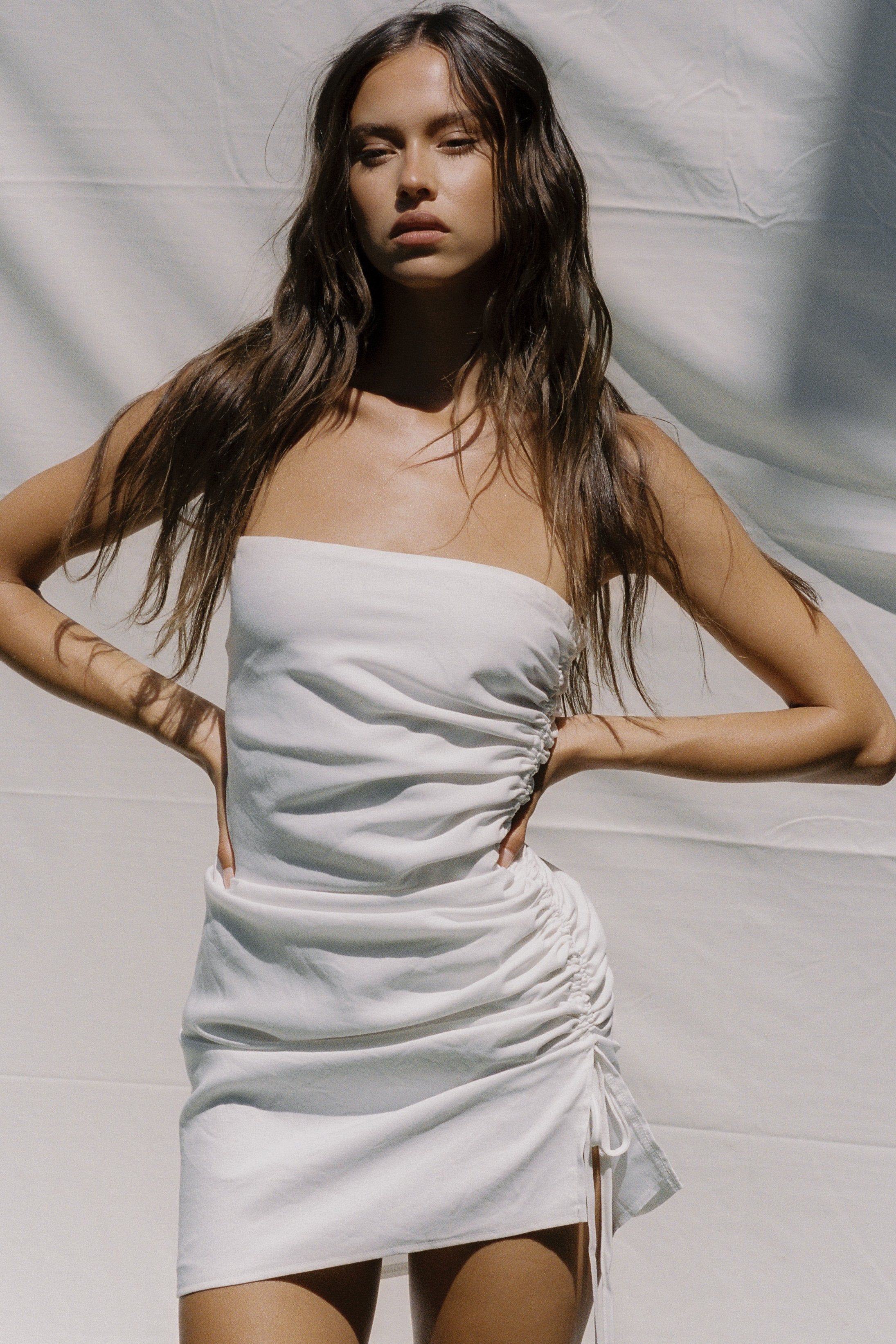 NOBU MINI DRESS - WHITE sold by Sndys product image thumbnail 3