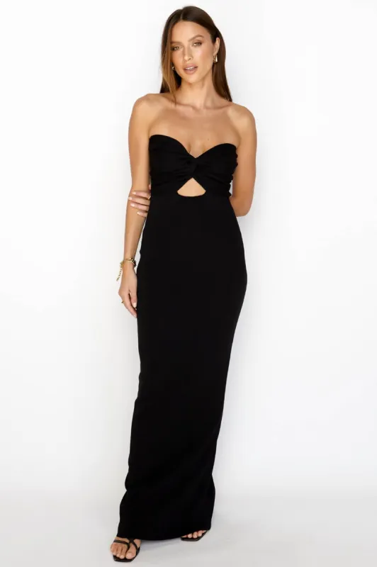 MAIA MAXI DRESS - BLACK sold by Sndys