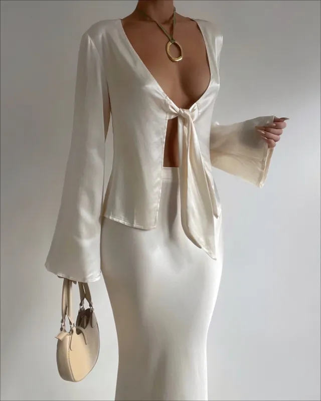 PHOENIX TOP - CHAMPAGNE made by Sndys